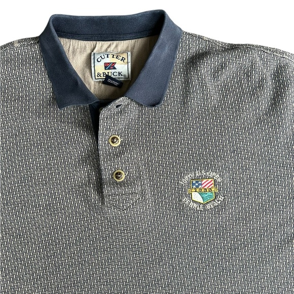 Vintage 100th U.S. Open Pebble Beach 2000 Cutter & Buck Golf Polo - Picture 3 of 6